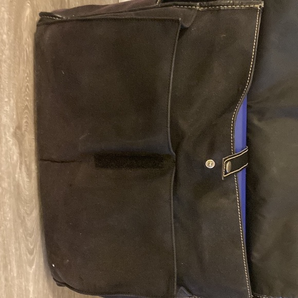 KENNETH COLE REACTION black Messenger 💼 bag - Picture 9 of 11